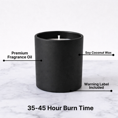 9 Oz Private Label Candle | Custom Branded Candles for Wholesale & Events